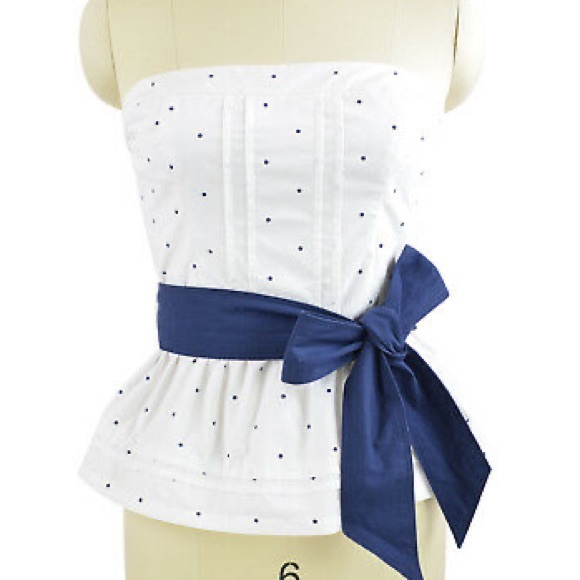 Polka Dot Tube Top - Picture 1 of 8